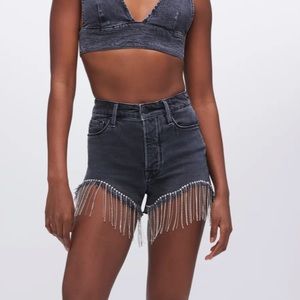 Good American BOMBSHELL DIAMOND SHORTS